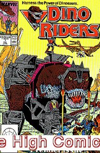 DINO RIDERS (1989 Series) #1 Fine Comics Book 