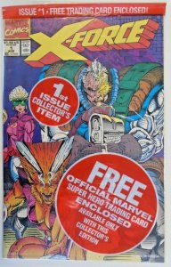 *X-Force v1 #1-25, 2nd Deadpool, 1st Domino, Cable Card (25 books) - HIGH GRADE