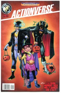 ACTIONVERSE #1 Halloween Comicfest, Promo, 2014, NM, Molly Danger,Midnight Tiger