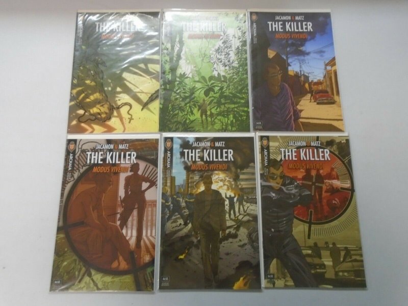 Killer Modus Vivendi set #1-6 8.0 VF (2010 Archaia Studios)