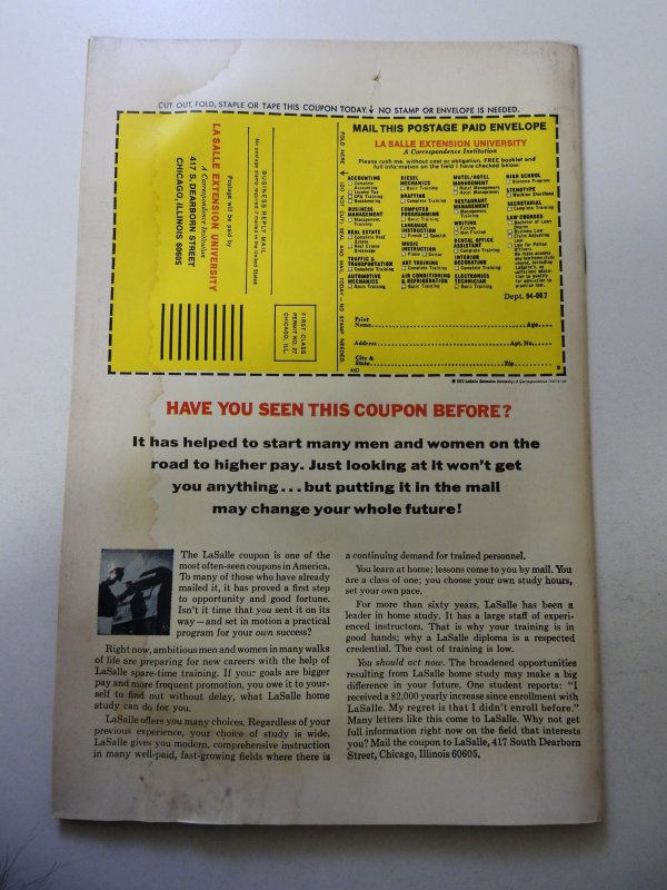 The Amazing Spider-Man #127 (1973) VG- Condition moisture stains