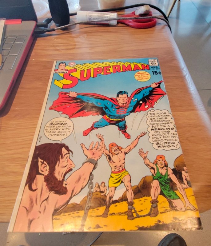 SUPERMAN 229 VF/NM WYTHVILLE CERT!