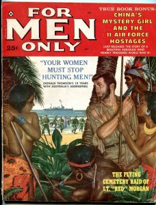 For Men Only October 1959-Tucky Witteck- Red Morgan- Kunstler art VG