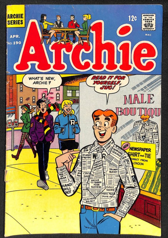 Archie #190 (1969)