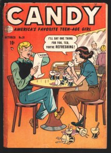 Candy #31  1952 - Quality  -G - Comic Book