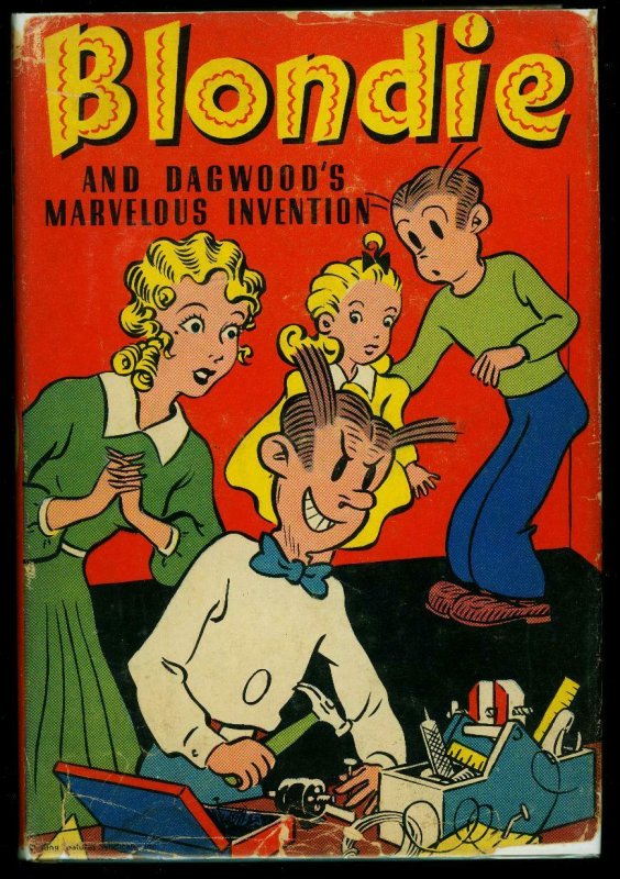 Blondie and Dagwood's Marvelous Invention w/ dust jacket Whitman #2333