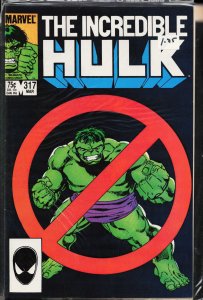 The Incredible Hulk #317 (1986) Hulk