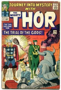 JOURNEY INTO MYSTERY #116 comic book 1965-LOKI   THOR marvel VG