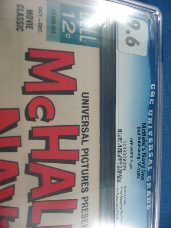 MCHALES NAVY NN CGC 9.6 TIM CONWAY ERNEST BORGNINE FIRST ISSUE DELL 1964