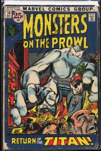 Monsters on the Prowl #14 (1971) Xemnu