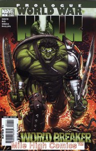WORLD WAR HULK PROLOGUE: WORLD BREAKER (2007 Series) #1 Fine Comics Book