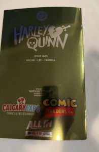 HARLEY QUINN #49 FOIL NATHAN SZERDY  VIRGIN VARIANT 2025 DC NM