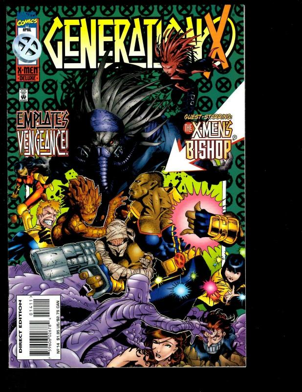 Lot of 12 Generation X Marvel Comics # 1 Deluxe 2 3 5 6 7 9 13 14 15 16 17 JF26 