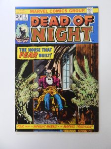 Dead of Night #2 (1974) VF- condition date stamp back cover