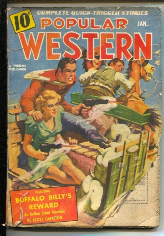 Popular Western 1/1941Thrilling-Buffalo Billy story by Scott Carleton-G-