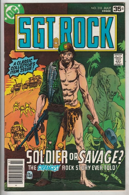 Sgt. Rock #318 (Jul-78) NM- High-Grade Sgt. Rock, Easy Co.