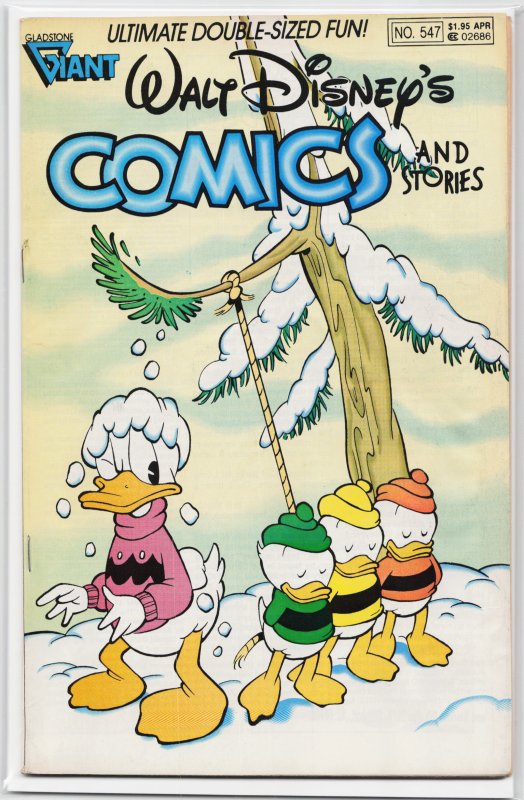 Walt Disney's Comics and Stories #547 (1990)