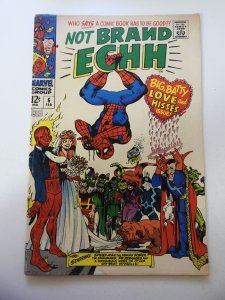 Not Brand Echh #6 (1968) VG Condition moisture stain f & b cover