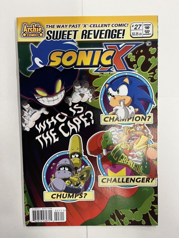 Sonic X #27 VF+ Archie Comics C249