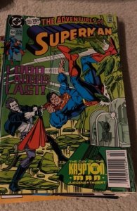 Adventures of Superman #464 Direct Edition (1990) Superman 