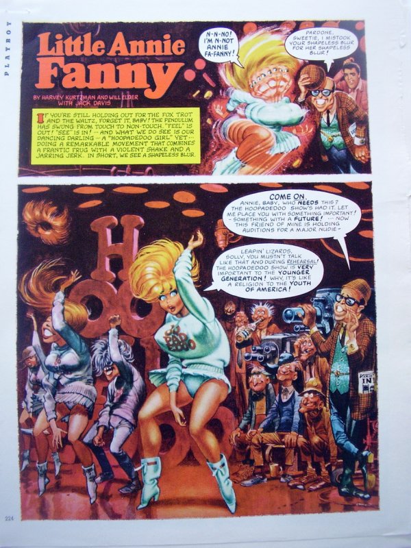 Annie Fanny 7 original playboy comics Set 8