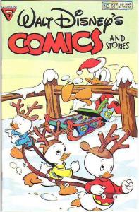 Comics and Stories, Walt Disney's #537 (Mar-89) NM+ Super-High-Grade Donald D...