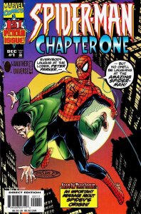 Spider-Man: Chapter One #1D VF/NM ; Marvel | Another Universe Gold Logo Variant