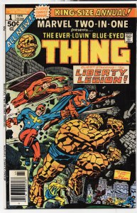 Marvel Two-in-One Annual #1 (1976) Liberty Legion