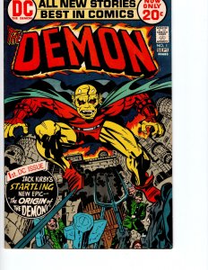 The Demon #1 (1972) NM. White pages