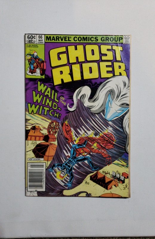 Ghost Rider #66 Newsstand (1982)