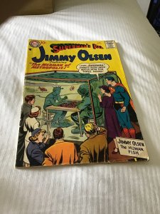 Superman's Pal, Jimmy Olsen #20 1957 Mid-Grade VG/FN 1st Merman-Jimmy Ut...
