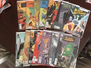 BLACK HAMMER VOL 1 #1 - 13 ALL VARIANTS, ANNUAL #1 NM FULL RUN