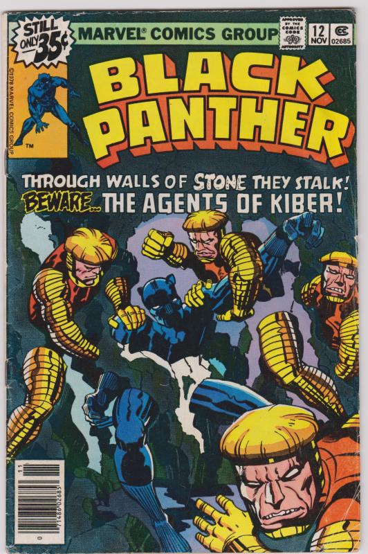 Black Panther #12 (GD 2) Jack Kirby