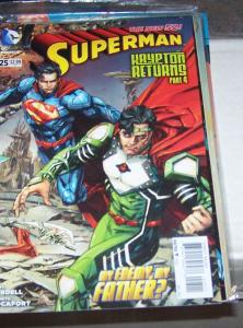 SUPERMAN #25 (January 2014, DC) NEW 52 KRYPTON RETURNS PT 4