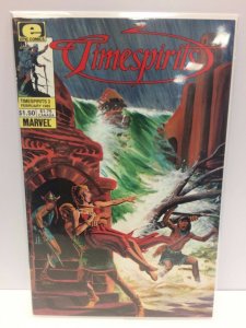 Timespirits #3 Comic Book Epic Marvel 1985