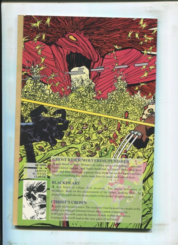 GHOST RIDER. WOLVERINE, PUNISHER - HEARTS OF DARKNESS! - (NM) 1991