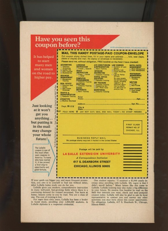 (1973) Daredevil #97: BRONZE AGE! KEY ISSUE! WE COMBINE SHIPPING! (8.0)