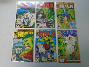 Incredible Hulk lot 46 different from #350-400 avg 8.0 VF (1988-92 1st Series)