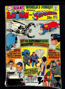 World's Finest Comics #188 Batman Superman!