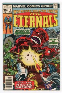 Eternals #9 (1976 v1) Jack Kirby 1st Sprite 1st Eson 1st Nezarr VF-