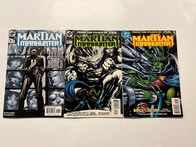 5 Martian Manhunter DC Comics Books #1 14 15 16 17 Ostrander 27 JW13