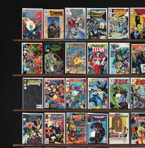Huge Lot 140+ Comics with Nomad, Ninjak, Nova, Nightstalkers & More!