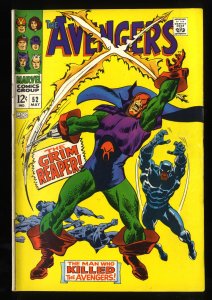 Avengers #52 FN 6.0 1st Appearance Grim Reaper!