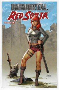 Immortal Red Sonja #1 Cover C Linsner (Dynamite, 2022) NM 