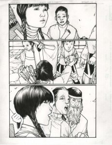 Mulan One Shot page 11 Published art by ALEX SANCHEZ Disney