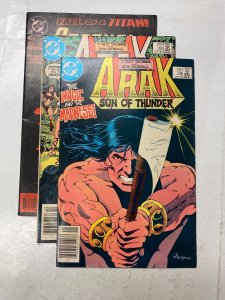3 DC comic books Arsenal Special #1 Arak Son Thunder #28 29 3 KM31