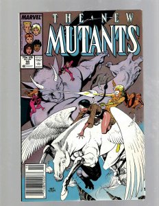 12 The New Mutants Marvel Comic Books #29 31 38 40 41 43 44 47 48 49 50 56 GB2