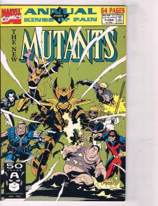 3 X-Men Marvel Comics X-Force # 17 New Mutants # 3 + Annual # 7 Vol. # 1 J98