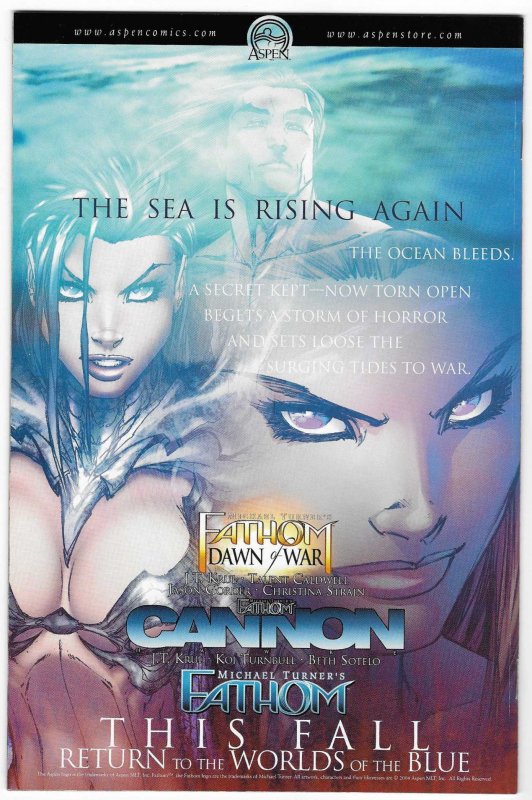 Michael Turner's Soulfire #1 Variant Cover (2004)