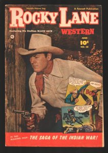 Rocky Lane Western #38  1952 - Fawcett  -FN- - Comic Book